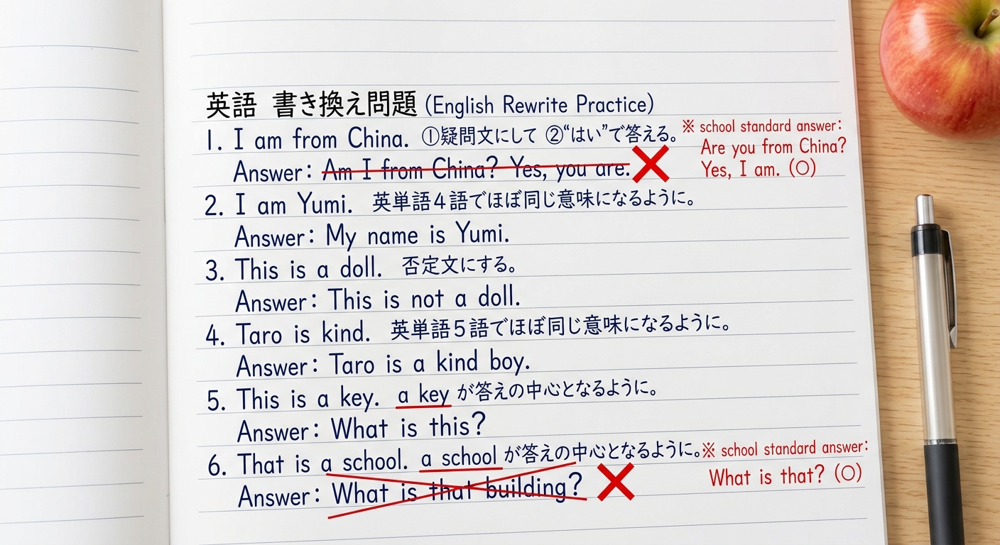 学校英語の劣悪な「書き換え問題」とCambridge英検が教える真の英語力｜極・英語道